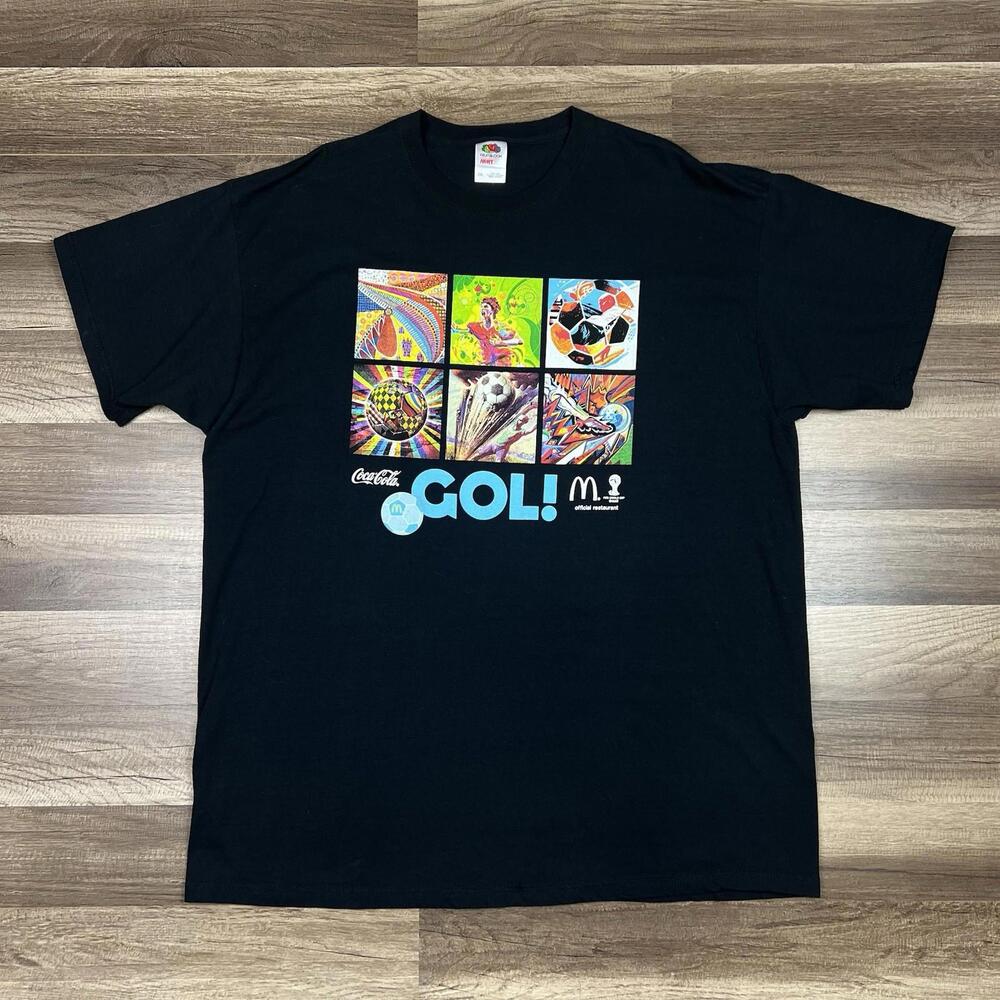 2014 FIFA World Cup X McDonald’s GOL Promo T-Shirt Sz 2XL